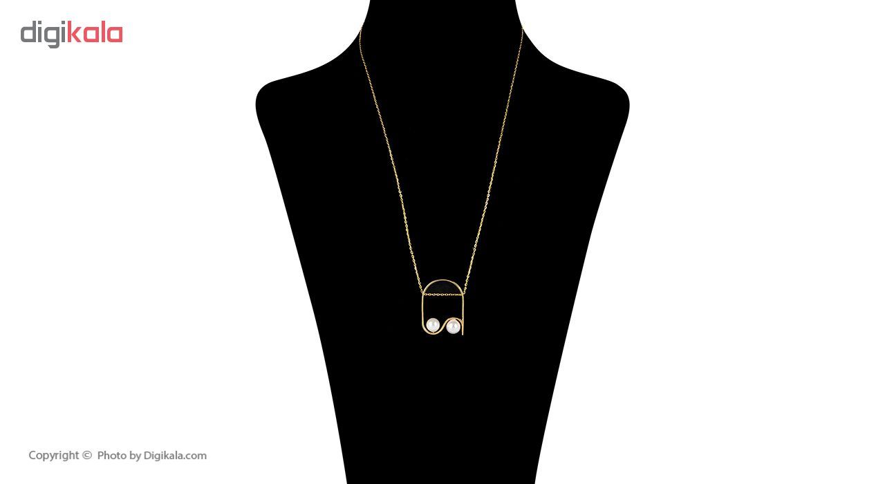 گردنبند طلا 18 عیار زنانه مایا ماهک مدل MM0911 -  - 2