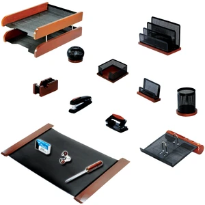 مجموعه لوازم اداری رومیزی شهاب تحریر مدل sv13 مجموعه 13 عددی