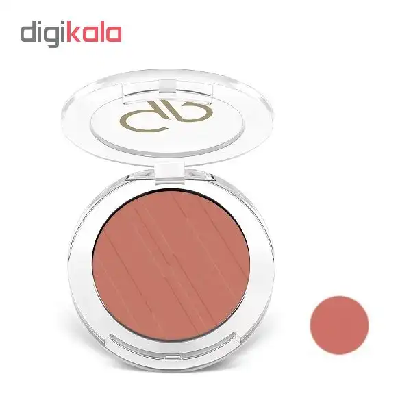 رژگونه گلدن رز مدل soft & silk شماره 08