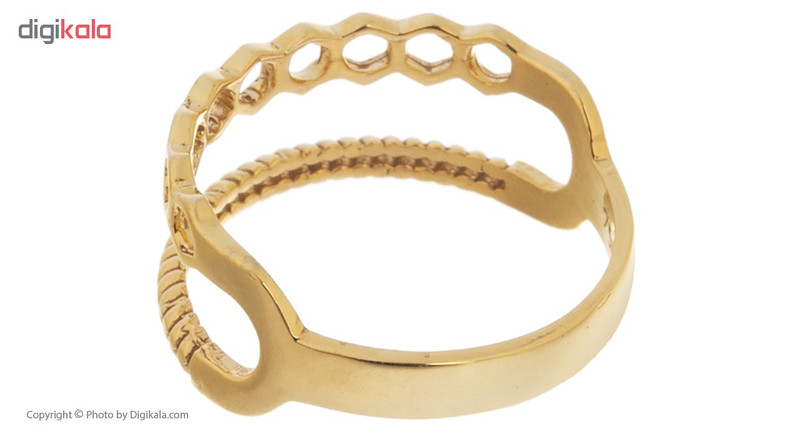 انگشتر طلا 18 عیار زرمان کد MR0292