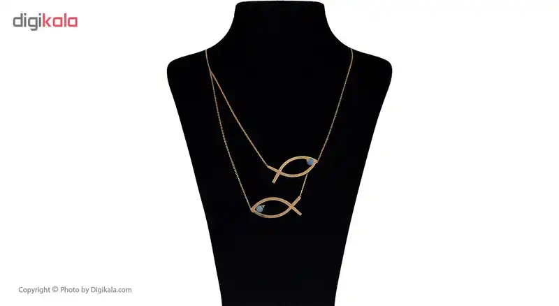 گردنبند طلا 18 عیار زنانه مایا ماهک مدل MM0899