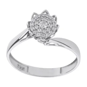 انگشتر طلا 18 عیار زنانه مایا ماهک مدل MR0309