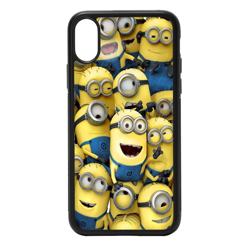 کاور طرح مینیون ها کد 7324 مناسب برای گوشی موبایل اپل iphone xs max