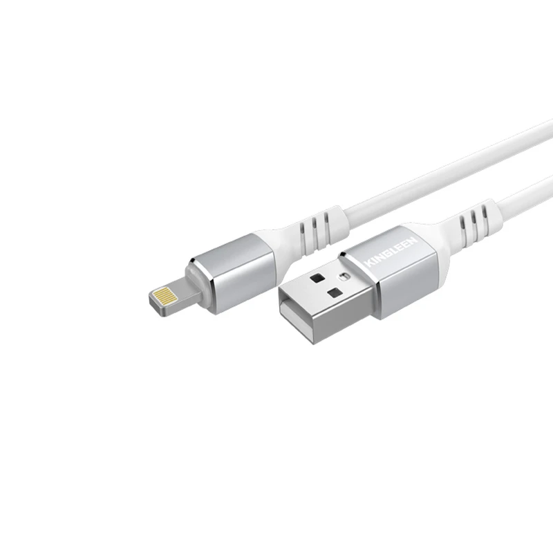 کابل تبدیل USB به لایتنینگ کینگ لین مدل K400 طول 1 متر