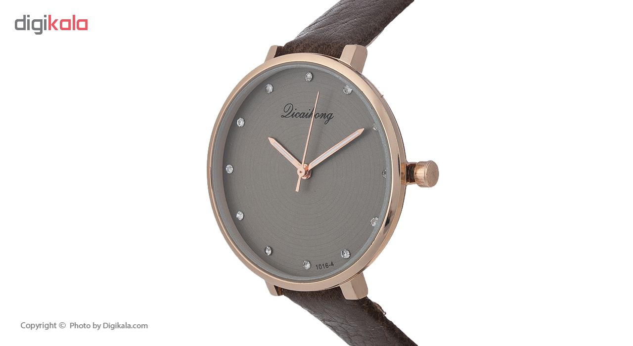 ساعت مچی عقربه ای زنانه دیکایهونگ مدل لاین طرح DW2