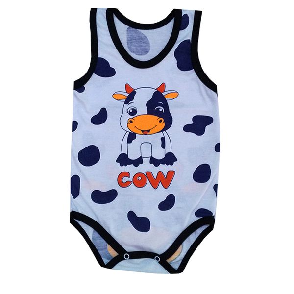 زیر دکمه دار نوزادی مدل cow