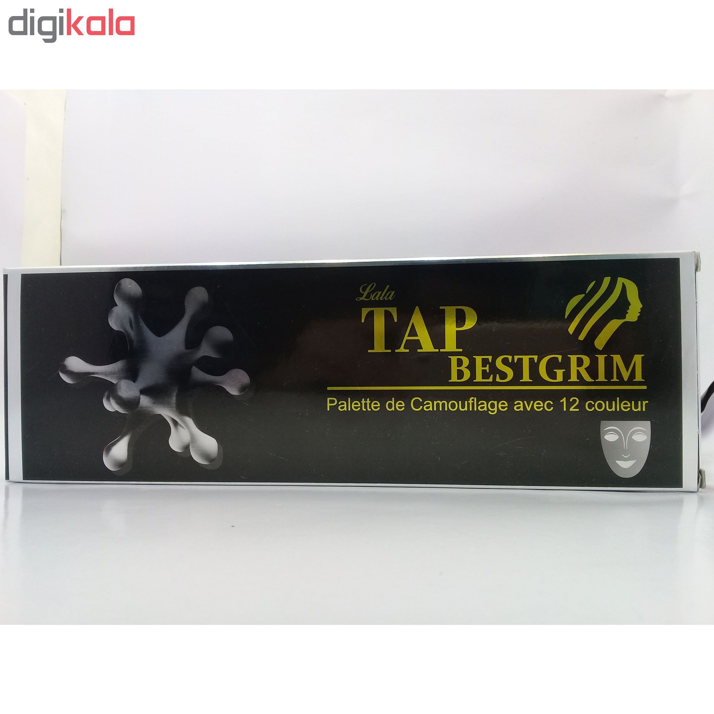 پالت سایه چشم لالا تاپ مدل Best Grim شماره H 1