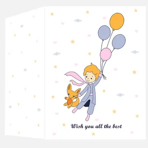 کارت پستال طرح شازده کوچولو کد 01CPc