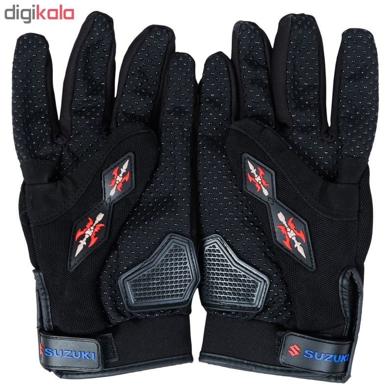 دستکش موتور سواری سوزوکی مدل 007