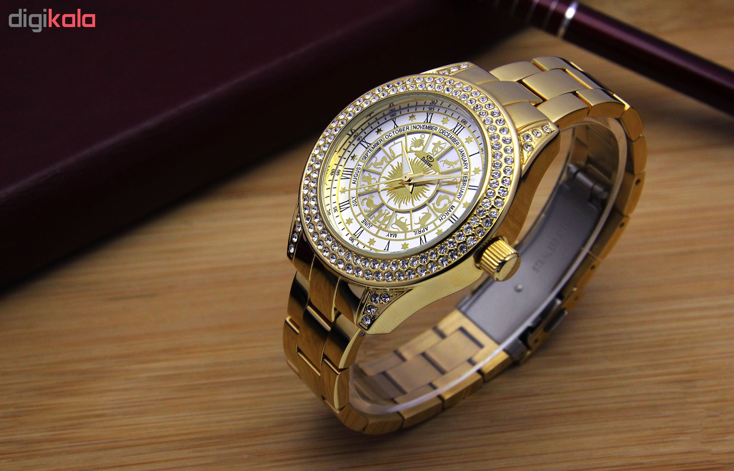 ساعت مچی عقربه ای زنانه فوراور مدل SN-S10175S-01