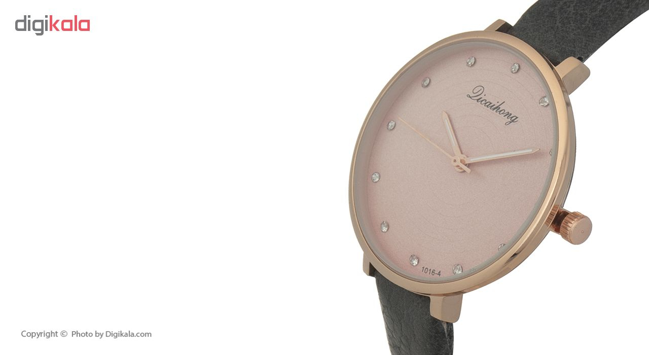 ساعت مچی عقربه ای زنانه دیکایهونگ مدل لاین طرح DW4