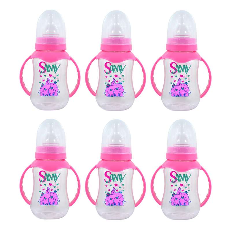 شیشه شیر سامی مدلP16 ظرفیت 150میلی لیتر مجموعه 6 عددی