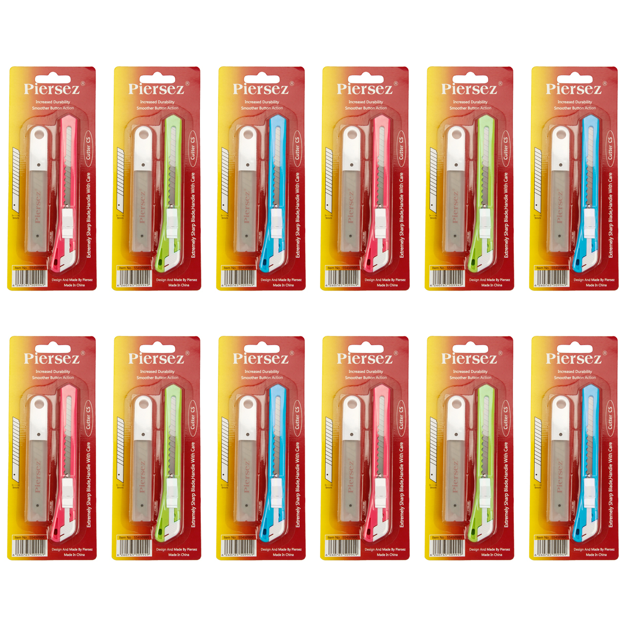 کاتر پییرسز کد PZW0152 مدل CS بسته 12 عددی 