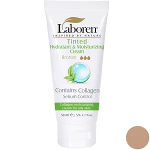 کرم مرطوب کننده رنگی  لابورن مدل Oily Bronze حجم 50 میلی لیتر