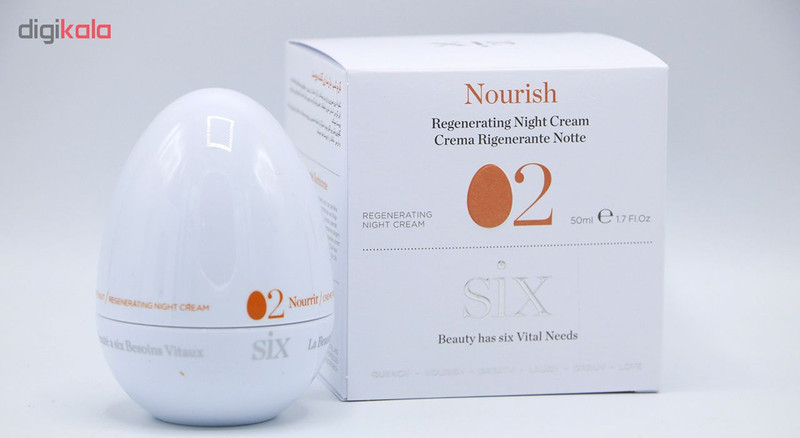 کرم ضد چروک سیکس مدل Nourrir 02 حجم 50 میلی لیتر کرم ضد چروک سیکس مدل Nourrir 02 حجم 50 میلی لیتر