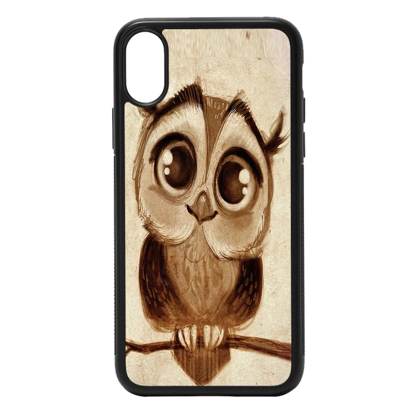 کاور طرح جغد کد 7408 مناسب برای گوشی موبایل اپل iphone xr