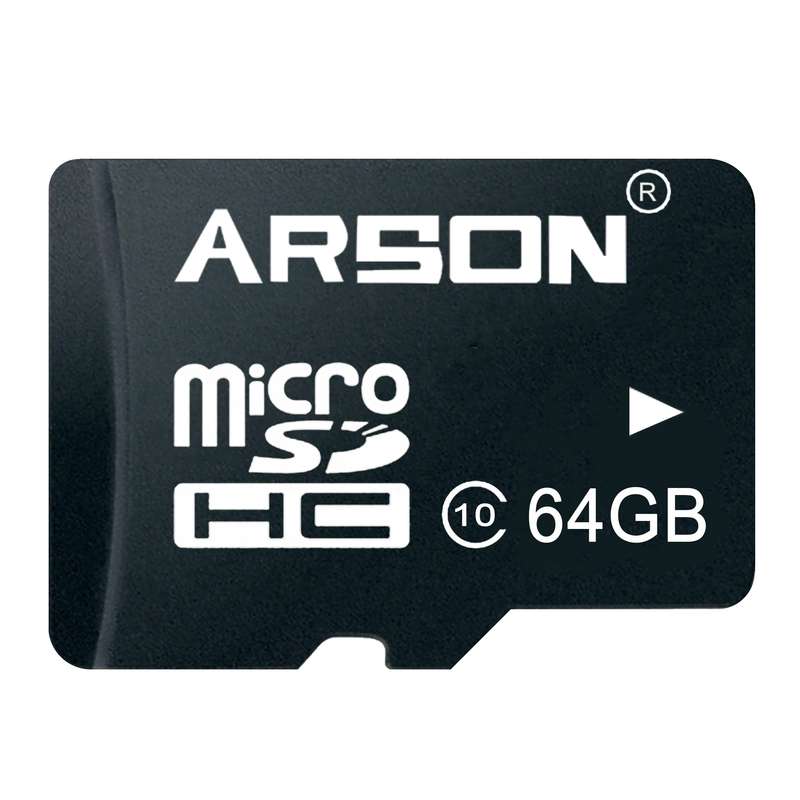 کارت حافظه microSDHC آرسون مدل AM-2164 کلاس 10 استاندارد U1 سرعت 80MBps ظرفیت 64 گیگابایت کارت حافظه microSDHC آرسون مدل AM-2164 کلاس 10 استاندارد U1 سرعت 80MBps ظرفیت 64 گیگابایت
