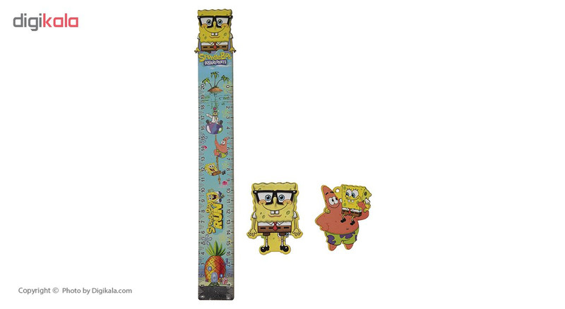 تخته وایت برد پارسیکار مدل Sponge Bob سایز 34 ×24 سانتی متر