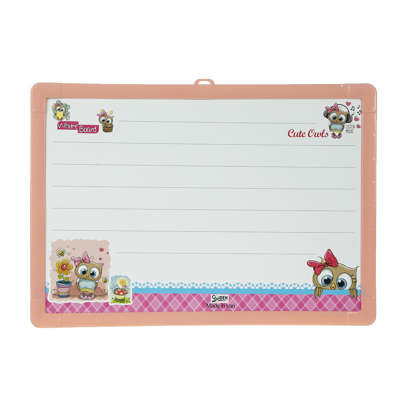 تخته وایت برد ایده مدل Cute Owls 40*30