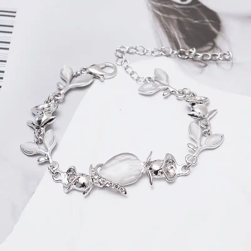 دستبند زنانه مدل صدفی کد 00698