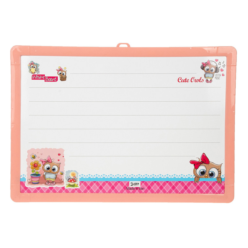 تخته وایت برد ایده مدل Cute Owls 50*35