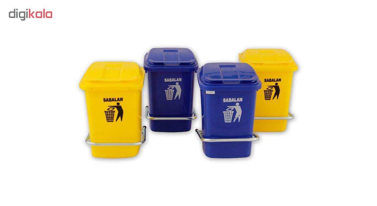 سطل زباله اداری سبلان کد 208/1 ظرفیت 40 لیتر