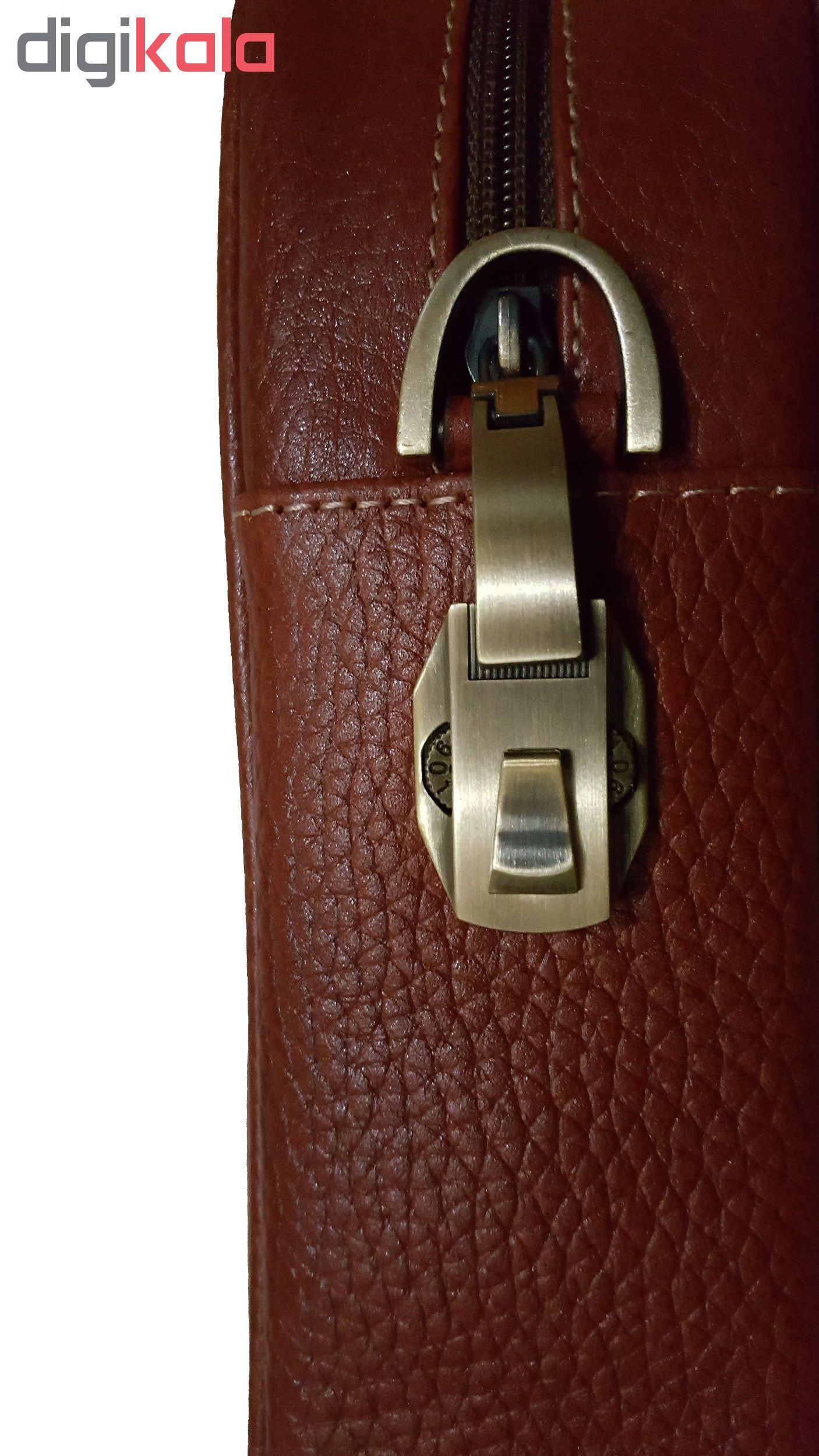 کیف اداری مردانه چرم طبیعی مدل 3005 تک سایز -  - 8