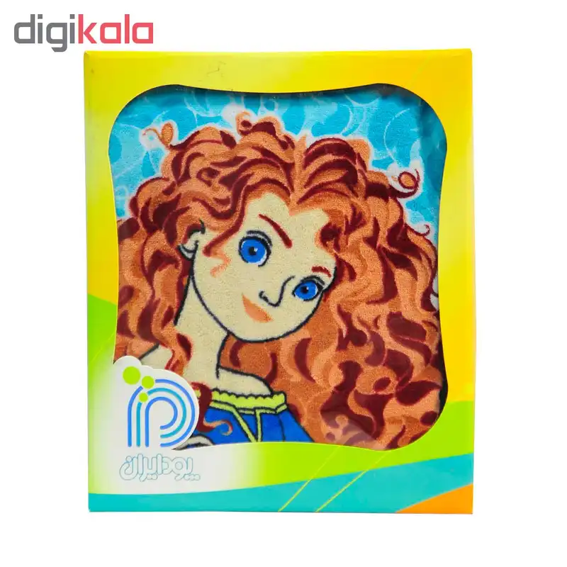 حوله پالتویی پودایران مدل دختر شجاع سایز 90