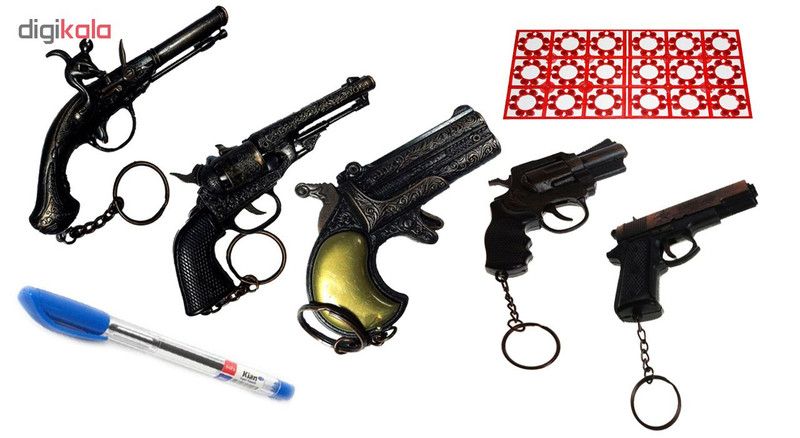 جاکلیدی طرح تپانچه