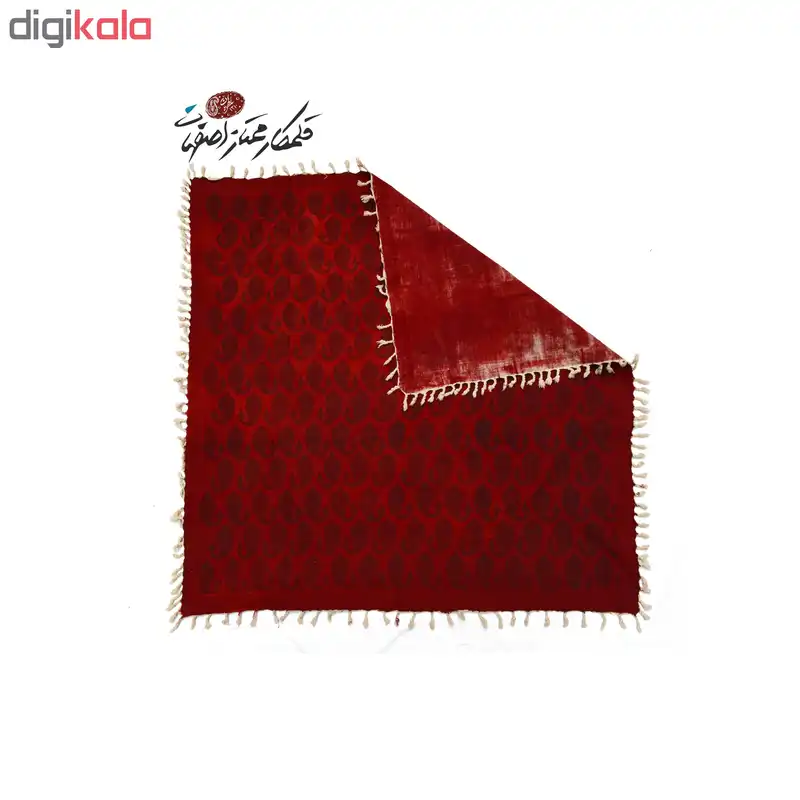 رومیزی قلمکار ممتاز اصفهان طرح رناس مدل G151