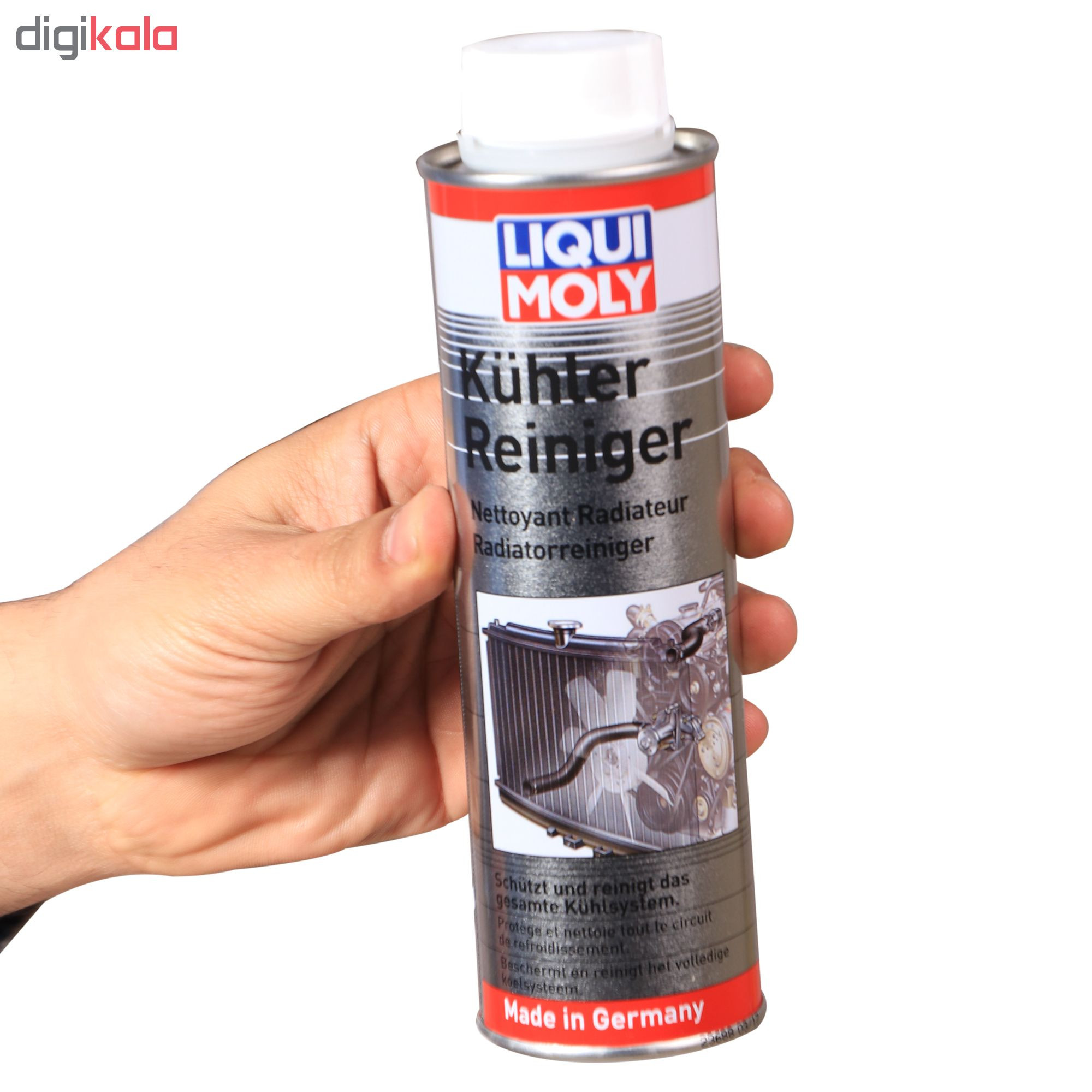 تمیز کننده رادیاتور خودرو لیکومولی مدل Reiniger حجم 300 میلی لیتر