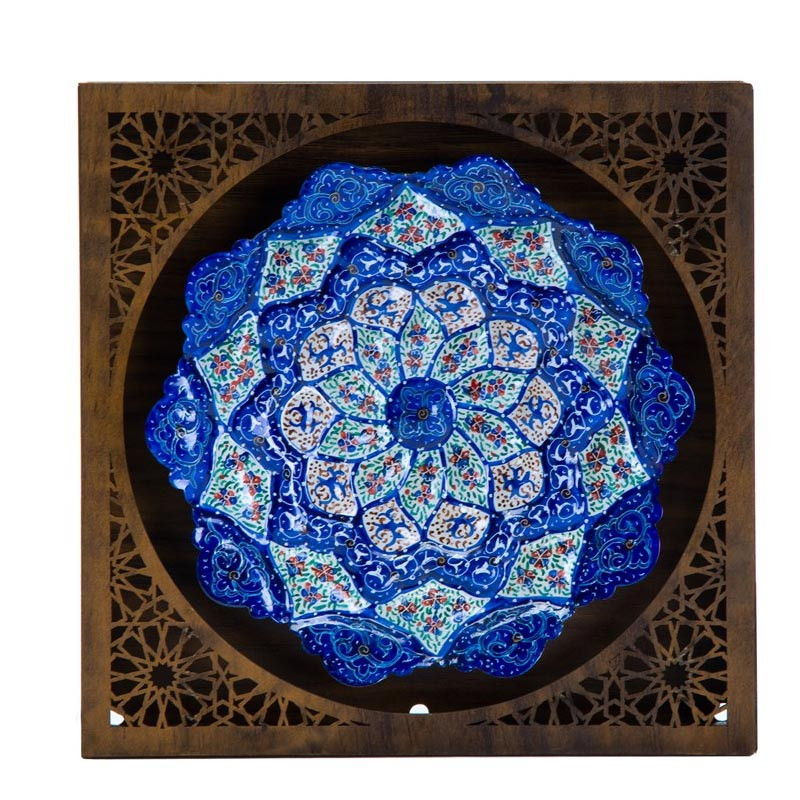 قاب بشقاب میناکاری مدل 20 کد 7550117