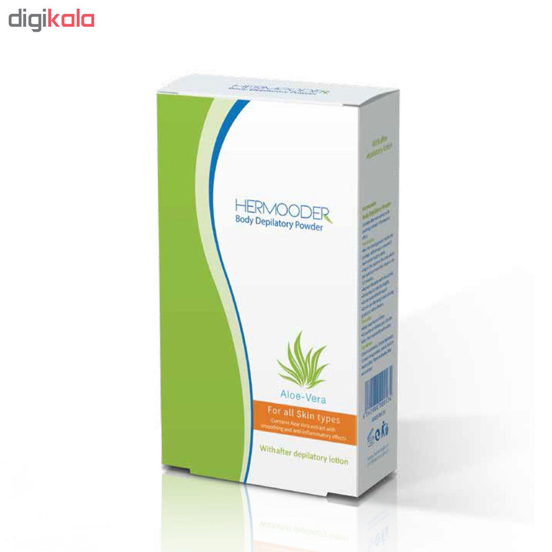 پودر موبر هرمودر مدل Aloevera وزن 100 گرم پودر موبر هرمودر مدل Aloevera وزن 100 گرم