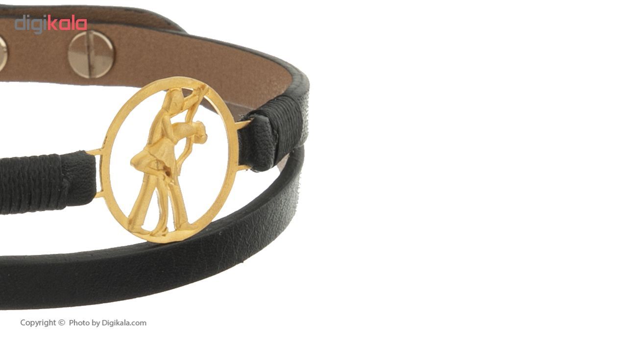 دستبند طلا 18 عیار زنانه درسا مدل 160 -  - 4