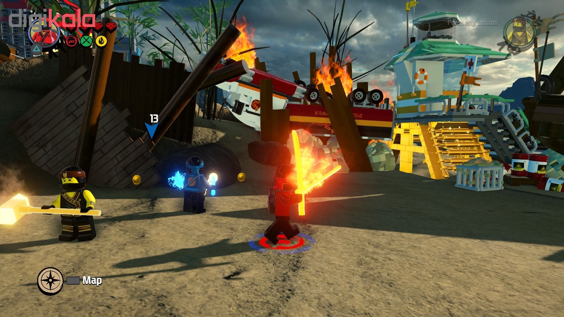 بازی Lego The Ninjago Movie Video Game مخصوص PS4