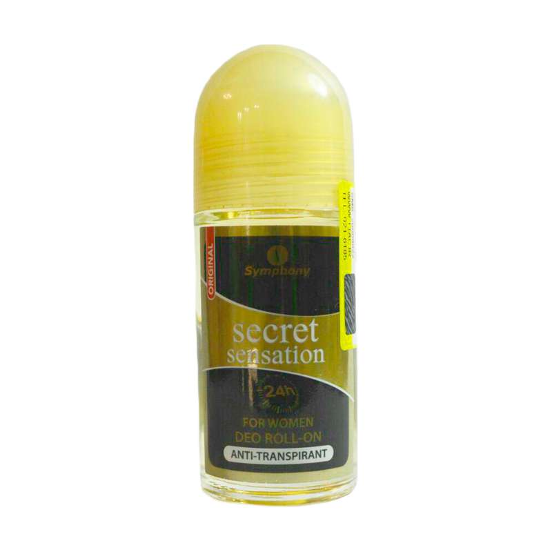 رول ضد تعریق زنانه سیمفونی مدل SECRET SENSATION حجم 50 میلی لیتر رول ضد تعریق زنانه سیمفونی مدل SECRET SENSATION حجم 50 میلی لیتر