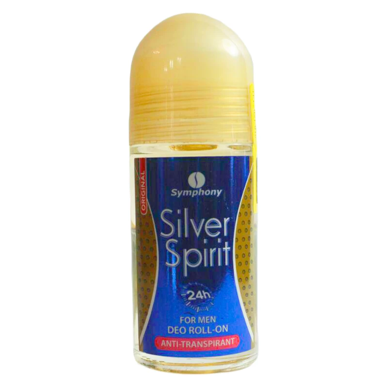 رول ضد تعریق مردانه سیمفونی مدل SILVER SPIRIT حجم 50 میلی لیتر
