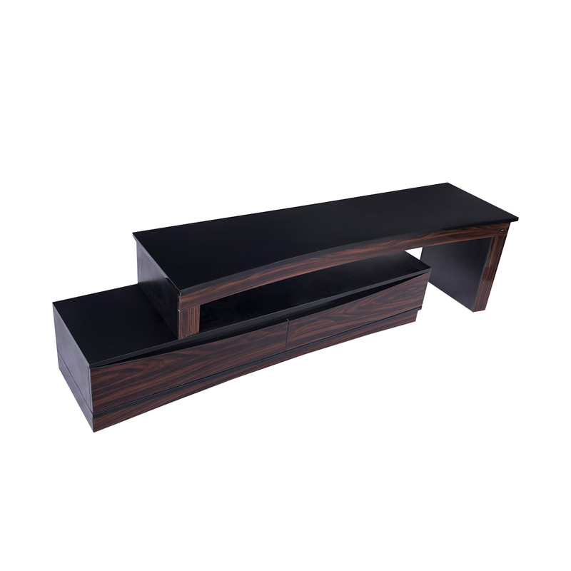 میز تلویزیون کرال استند مدل Z-120 GLASS