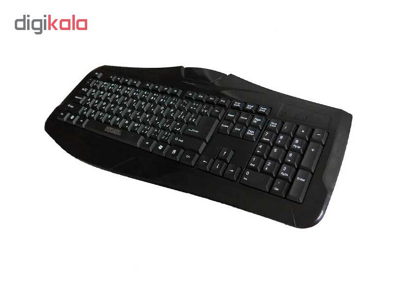 کیبورد سادیتا مدل SK-1600S با حروف فارسی 1