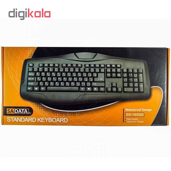 کیبورد سادیتا مدل SK-1600S با حروف فارسی 2