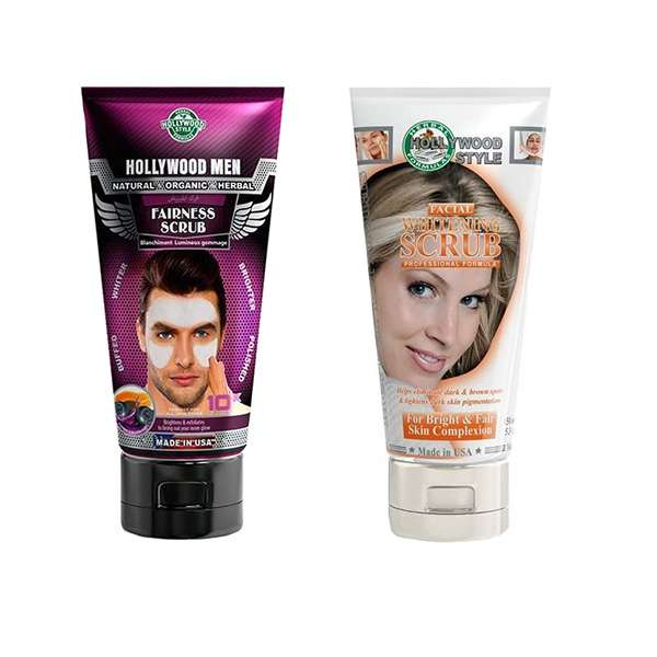 لایه بردار صورت هالیوود استایل مدل WHITENING حجم 150 میلی لیتر و لایه بردار صورت مدل fairness حجم 150میلی لیتر