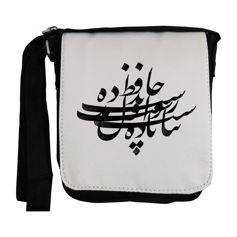 کیف رودوشی مردانه طرح خوشنویسی مدل EKM09 تک سایز