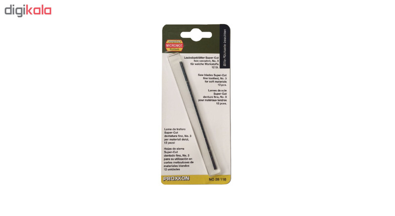 تیغه‌ اره مویی پروکسون کد 28118 بسته 12 عددی