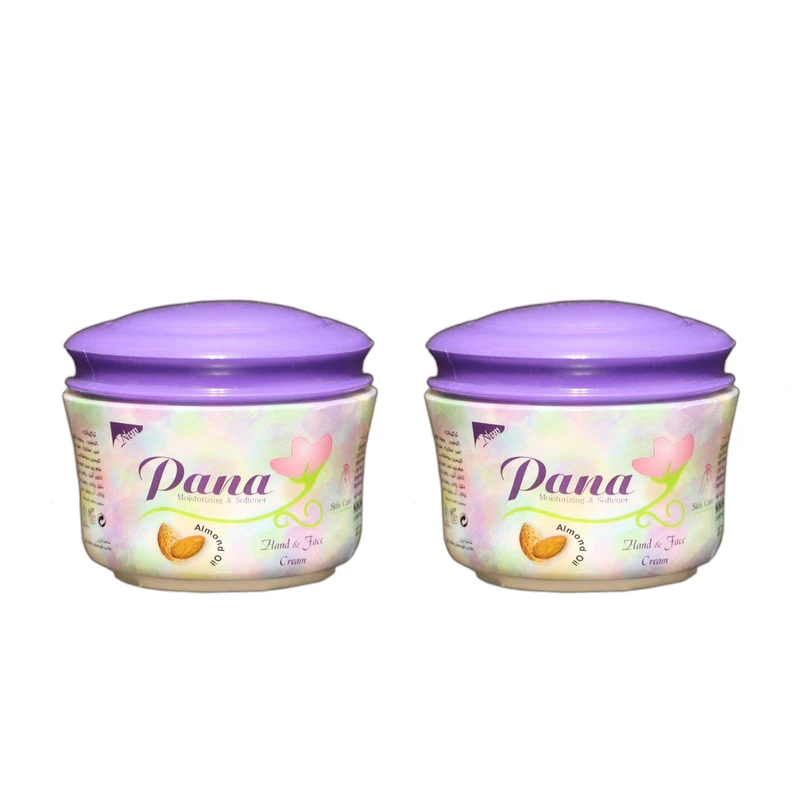 کرم مرطوب کننده پانا مدل Almond oil حجم 220 میلی لیتر بسته 2 عددی