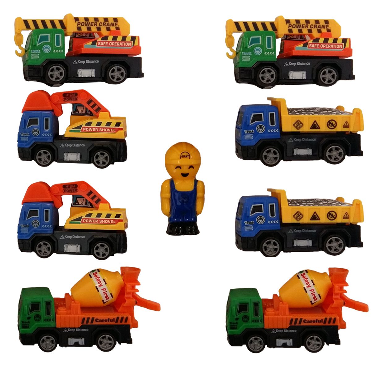 ماشین بازی مدل Trucks بسته 7 عددی -  - 1