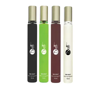 عطر جیبی مردانه دکلت مدل 71 حجم 15 میلی لیتر مجموعه 4 عددی