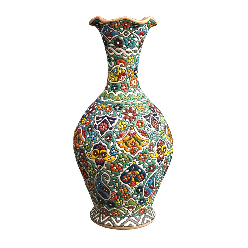 گلدان میناکاری مدل 445