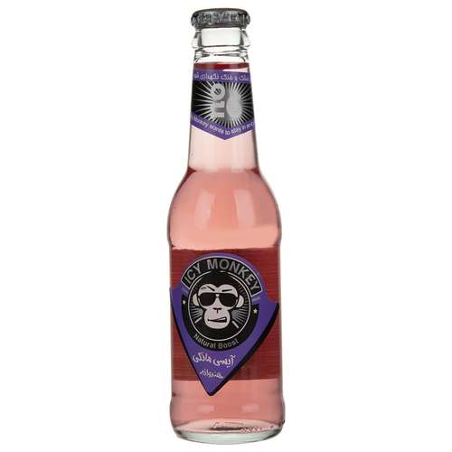 نوشابه گازدار با طعم هندوانه آیسی مانکی - 250 میلی لیتر