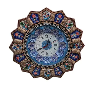 ساعت دیواری خاتم کاری کد 13861