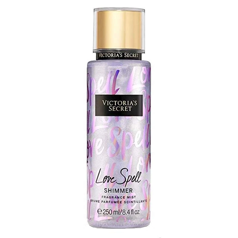 بادی اسپلش اکلیلی ویکتوریا سکرت مدل Love Spell SHIMMER حجم 250 میلی لیتر